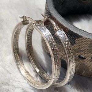 Classic Sterling Silver Hoop Earrings